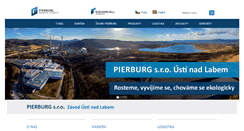 Desktop Screenshot of pierburg.cz