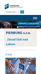 Mobile Screenshot of pierburg.cz